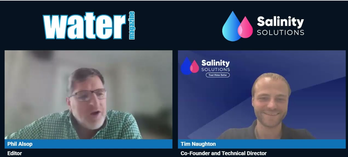 Tim Naughton Discusses HyBatch™ Technology in Water Magazine Vlog with Phil Alsop